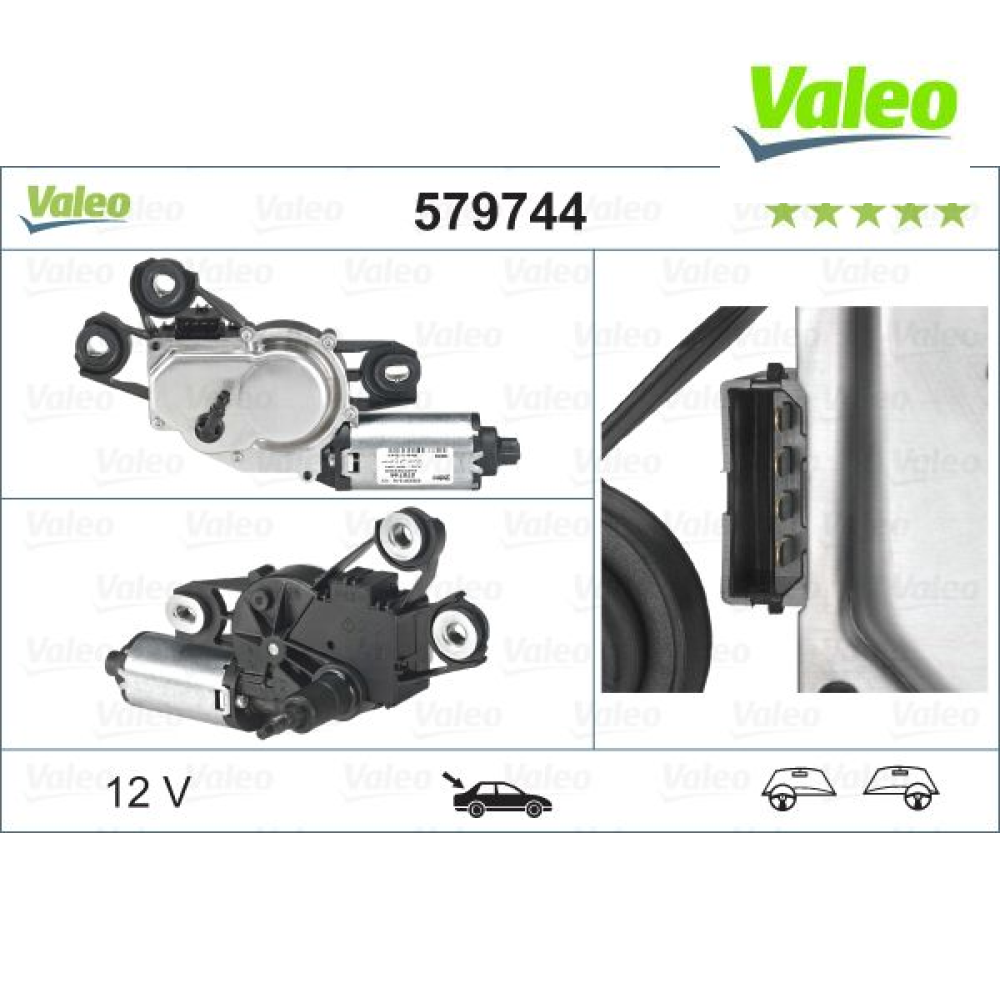 Wiper Motor VALEO 579744