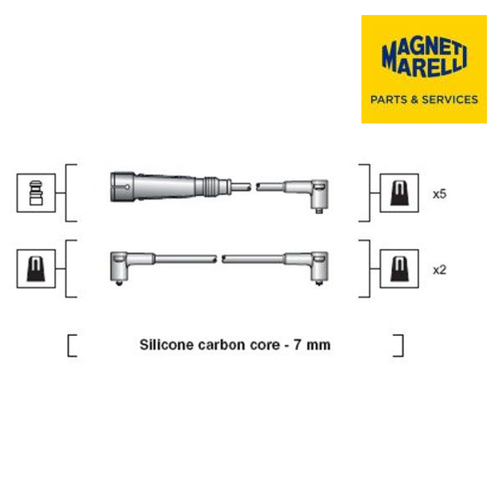 Ignition Cable Kit MAGNETI MARELLI 941318111047